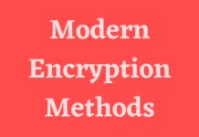 Modern Encryption Methods